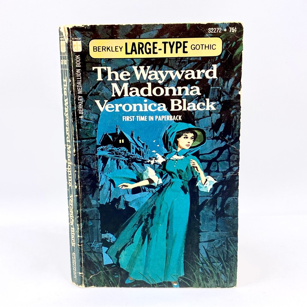 The Wayward Madonna Book Veronica Black Rare Paperback Berkley Medallion Edition